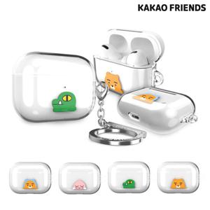 카카오프렌즈 에어팟프로 UV 클리어 투명하드케이스 AirPods Pro