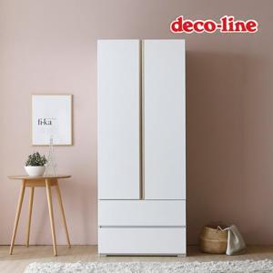 데코라인 코넬 몽트 2단 서랍형 800 옷장 DJN010C (착불)