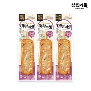 [삼진어묵] 어부의 바 1개 (오징어맛) 80g x 3개