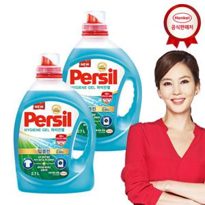 퍼실 딥클린 삶음파워 하이진젤 2.7Lx2개 겸용