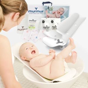 머머 아기비데 플러스 타올7종세트/신생아유아 다기능 욕조의자