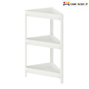 [이케아 직수입] VESKEN 삼각코너선반/3단선반/틈새선반/욕실선