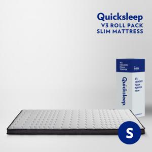 [퀵슬립] V3 메모리폼 슬림매트리스 토퍼 싱글(S)