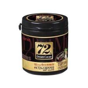 롯데 드림카카오72% 86g x6