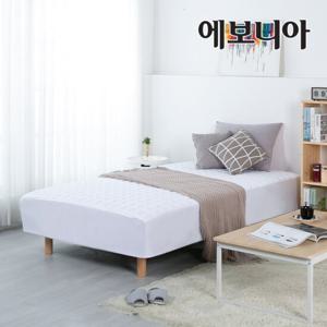 [에보니아] 토리노 저상/평상형침대 수퍼싱글 일체형표준매트