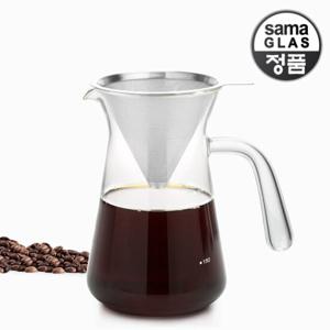 사마글라스 스텐 핸드드립 커피세트 360ml FT011