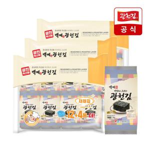 [백제광천김] 재래 도시락김 48봉