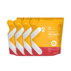 세탁조클리너 클린파우치 330gx4