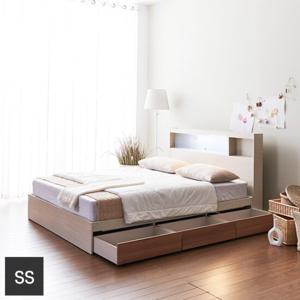 가구데코 위니 C타입 LED 3서랍 슈퍼싱글 침대프레임 FO2082