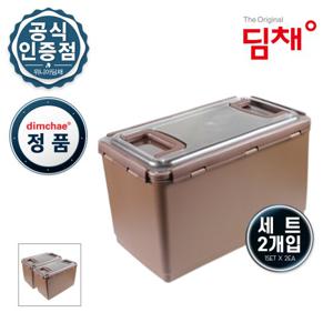[세트] 정품 딤채 김치통 김치용기 WD002851 [18L 2개]