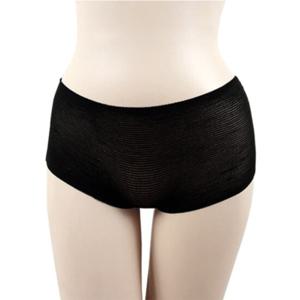 다오코리아 일회용 나일론 팬티 블랙 F 50장 스판 마사지팬티