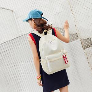 딕피스트 5컬러 데일리 포켓 무지 백팩 학생 책가방 TDF643