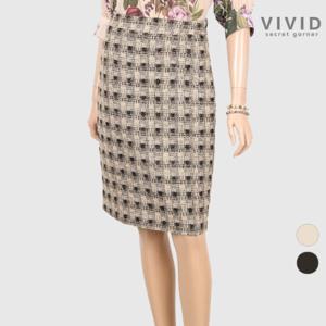 [VIVID SG] 훌 트위드 정장 스커트 VS032012
