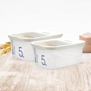 락앤락 제습 쌀통 5kg x 2개 /쌀보관 잡곡보관 사료통