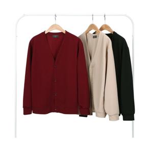 남성 브이 데일리 기본 긴팔 가을 가디건