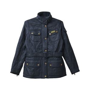 BARBOUR 바버 인터네셔널 폴라 여자 퀼팅 자켓 네이비 LQU0078