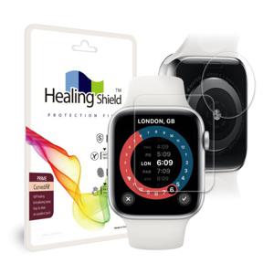 애플워치SE 44mm 프라임 고광택 액정보호필름 2매 심박센서 2매