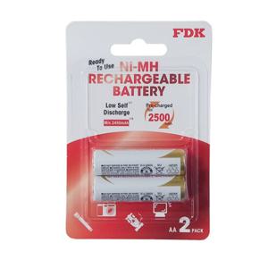 FDK 충전지 2500mAh 2입 저방전 충전지