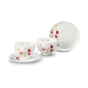 [한국도자기] 필드플라워 할미꽃 커피잔