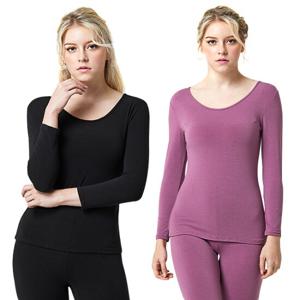 국내산 여성 극세사 원픽 기모 상의 / 내복 / 발열