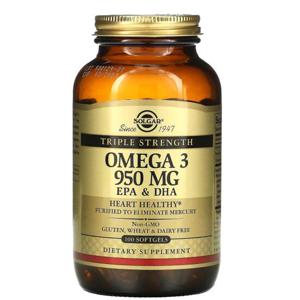Solgar 솔가 오메가3 EPA DHA 트리플 스트랭스 950mg 100정