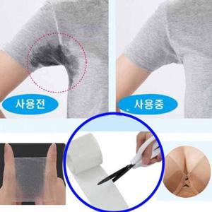 [이츠홈] 겨드랑이 투명 땀패드 롤타입 6m 겨땀패드