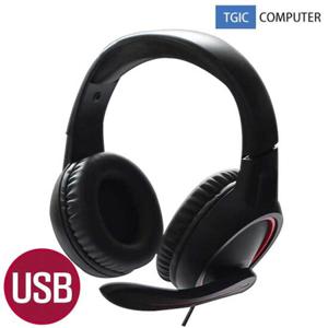 TGIC컴퓨터 TGH-700U USB헤드셋 유선 가상7.1채널 게이밍 게이머