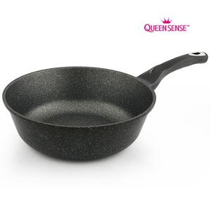 퀸센스 국산 메가스톤 IH인덕션겸용 코팅 웍 대형 궁중팬 30cm