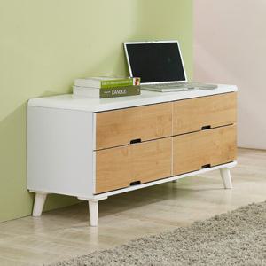 [우아미가구]베리트 와이드 서랍장 2단