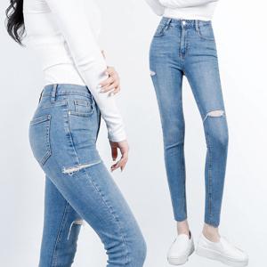 NEW신상 PT3047 양쪽 트임 반하이 스키니진 스키니 청바지