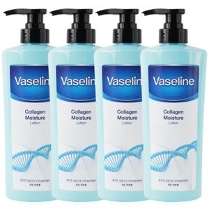 (4개)바세린 콜라겐 모이스처 바디로션 500ml