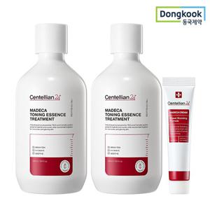 센텔리안24 토닝 에센스 300ml 2개+마데카크림 파워 부스팅 포뮬러 15ml