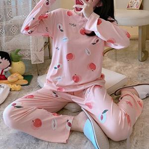 어나더뷰 달달복숭아 여성 파자마 상하세트 943