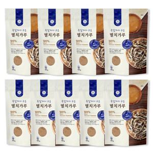 강고집 속살까지 구운 멸치가루 200g 9봉