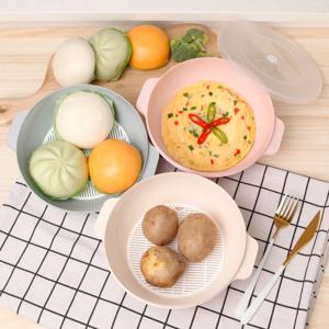쿡스 전자렌지 찜기 계란찜 라면용기 특대1L 1개