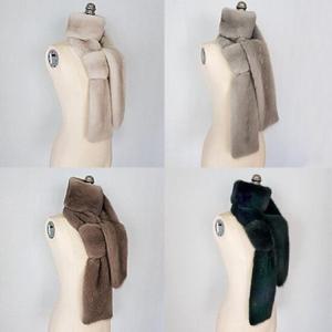 [BELLA.DOI] 통밍크 롱머플러, 밍크 목도리 밍크워머