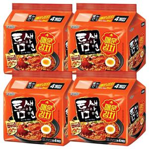 팔도 틈새라면 매운김치 16개 라면