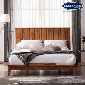잉글랜더 퓌센 참죽나무 원목 침대(DH 7존 독립매트-K)