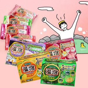바스참 바스로망 탄산발포 온포 라벤더 12정