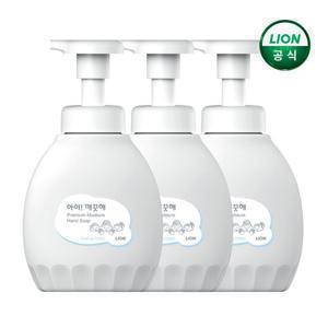 아이깨끗해 프리미엄 모이스처 힐링코튼 450ml 용기 x 3개