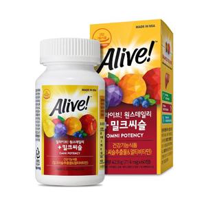 얼라이브 윈스데일리 밀크씨슬 1병 60정 / 2개월분