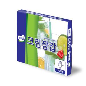 해피홈 크린장갑 위생장갑 100매