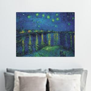 상상후 명화 고흐 론강의별밤 패브릭포스터 90x73cm