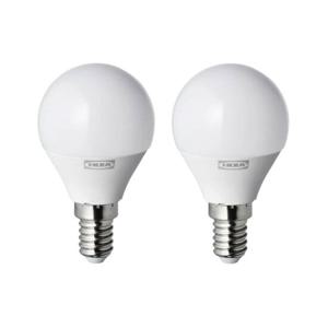 이케아 RYET 뤼에트 LED 전구 E14 250 루멘 2개세트/조명