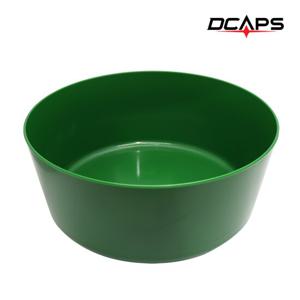 캡스 떡밥그릇 22cm 녹색 하드 떡밥통 민물좌대낚시 소품