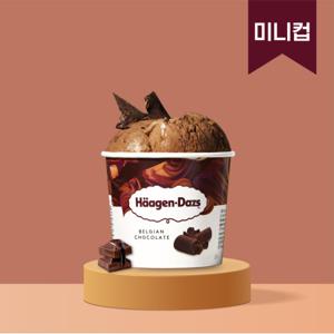 하겐다즈 아이스크림 미니컵 벨지안 초콜릿X8개