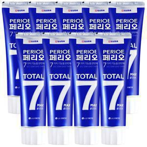 페리오 토탈7 오리지널 치약 120g 9개