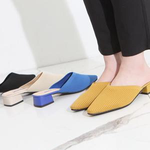 [앰버슈] 후레즈 웨지힐 슬리퍼 (3.2CM) CC-j101