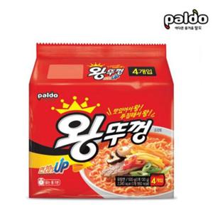 팔도 더 왕뚜껑 봉지라면 130g x 4봉