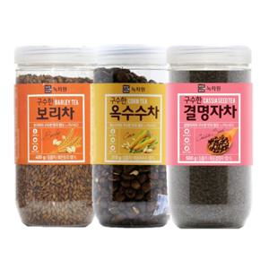 구수한 3종(보리차 400g+옥수수차 310g+결명자차 500g)